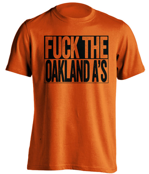 Fuck The Giants - Oakland Athletics Shirt - Box Ver - Beef Shirts