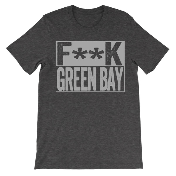 FUCK GREEN BAY - Green Bay Haters Fan T-Shirt - Box Ver - Beef Shirts