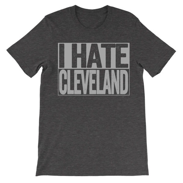 : I Hate The Browns - Haters Smack Talk Shirt - Brown and Orange  Version - Box Design - Black - Small : Sports & Outdoors