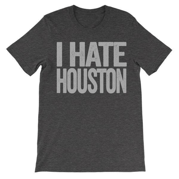 Houston Sports Team Inspired Hate Us Unisex T-Shirt/Houston Inspired/Hate  Us Distressed/Sports Team Fan Shirt