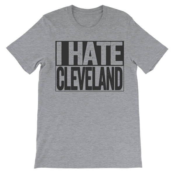 : I Hate The Browns - Haters Smack Talk Shirt - Brown and Orange  Version - Box Design - Black - Small : Sports & Outdoors