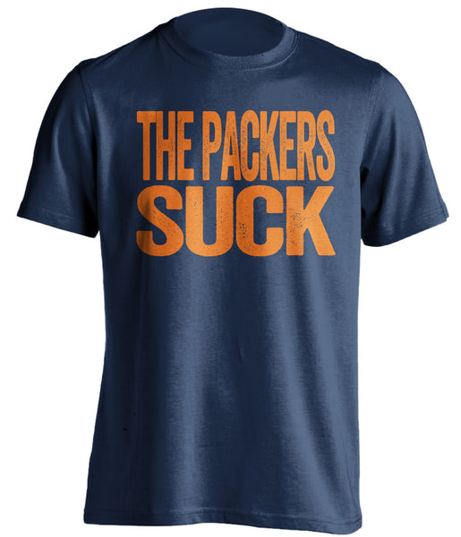 LuckyLuDesigns The Bears Still Suck Packers Football T-Shirt | Green Bay NFL Tee Medium