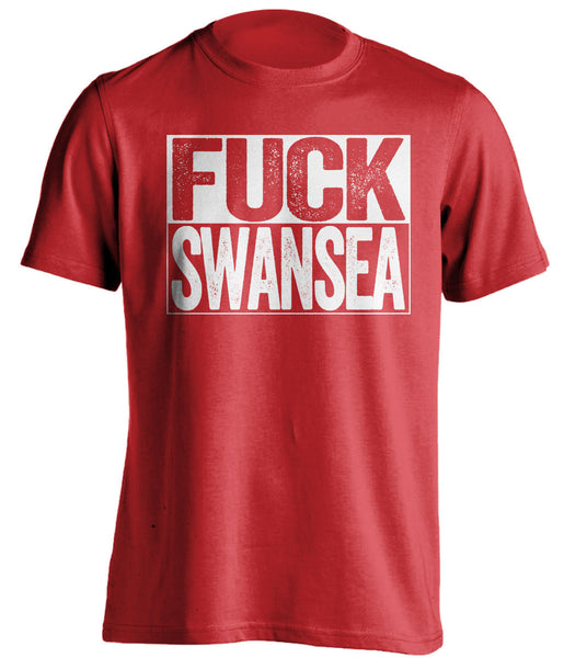 FUCK SWANSEA - Cardiff City FC Shirt - Box Ver - Beef Shirts