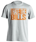 I Hate The Bills - Miami Dolphins Fan T-Shirt - Box Design - Beef Shirts