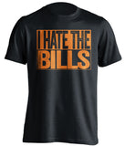 I Hate The Bills - Miami Dolphins Fan T-Shirt - Box Design - Beef Shirts