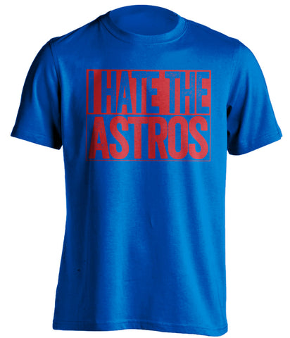 I Hate The Astros - Texas Rangers Shirt - Box Ver - Beef Shirts