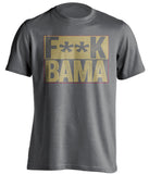 FUCK BAMA - Vanderbilt Commodores Fan T-Shirt - Box Design - Beef Shirts