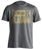 FUCK ALABAMA - Vanderbilt Commodores Fan T-Shirt - Box Design - Beef Shirts