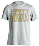 FUCK BAMA - Vanderbilt Commodores Fan T-Shirt - Box Design - Beef Shirts