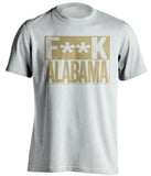 FUCK ALABAMA - Vanderbilt Commodores Fan T-Shirt - Box Design - Beef Shirts