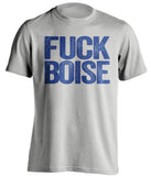 fuck boise state brigham young byu fan grey tshirt uncensored