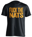 FUCK THE NATS New York Mets black Shirt