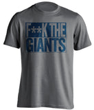 FUCK THE GIANTS - Los Angeles Dodgers Fan T-Shirt - Box Design - Beef Shirts