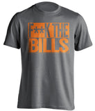 FUCK THE BILLS - Miami Dolphins T-Shirt - Box Design