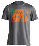 FUCK BAMA - Clemson Tigers Fan T-Shirt - Box Design - Beef Shirts