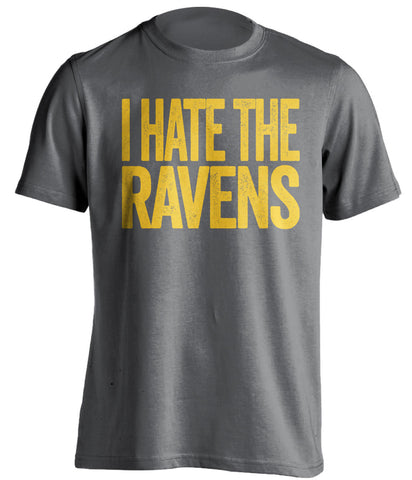 Baltimore Ravens on an abraded steel texture T-Shirt