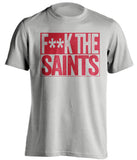 FUCK THE SAINTS - Atlanta Falcons T-Shirt - Box Design