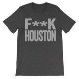 fuck Houston dark grey tee