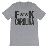 Fuck Carolina grey fashion tee