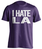 i hate la dodgers colorado rockies fan purple tshirt