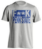 fuck penn state grey pitt panthers censored shirt