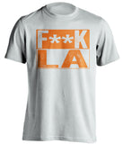 fuck la dodgers san francisco giants white shirt censored 