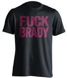 FUCK BRADY - Washington Redskins Fan T-Shirt - Text Design - Beef Shirts