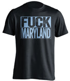 fuck maryland jhu john hopkins jays black shirt uncensored