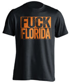 fuck florida gators auburn tigers black shirt uncensored