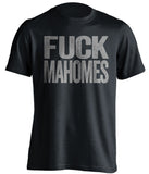 fuck patrick mahomes dallas cowboys uncensored black tshirt