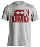 fuck umd duluth minnesota golden gophers grey shirt censored