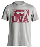 FUCK UVA - Virginia Tech Hokies Fan T-Shirt - Box Design - Beef Shirts