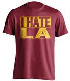 i hate la lakers clippers cleveland cavaliers cavs red shirt