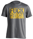 fuck the bulldogs georgia tech tee