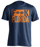 fuck florida gators auburn tigers blue shirt censored