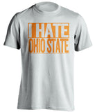 i hate ohio state white shirt illinois fightin illini