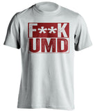 fuck umd duluth minnesota golden gophers white shirt censored