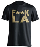 fuck la rams chargers st louis rams black tshirt censored