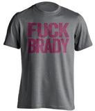 fuck brady washington redskins grey shirt uncensored