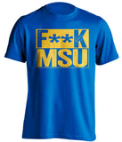 fuck msu pitt pittsburgh panthers blue shirt censored