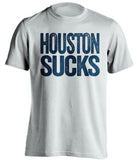 houston sucks astros texas rangers angels fan white shirt