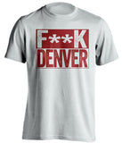 fuck denver du umd duluth bulldogs white shirt censored