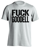 fuck goodell white uncensored tshirt saints fans