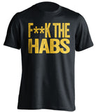 fuck the habs sabres fan black shirt censored