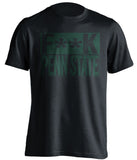 fuck penn state MSU michigan state spartans black shirt censored