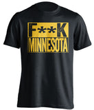 fuck minnesota gophers iowa hawkeyes black shirt censored