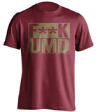 fuck umd duluth DU denver pioneers red shirt censored