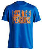 fuck the penguins NYI islanders fan censored blue shirt