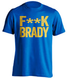 fuck brady la rams blue censored shirt