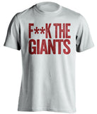 fuck the giants washington redskins fan censored white tshirt